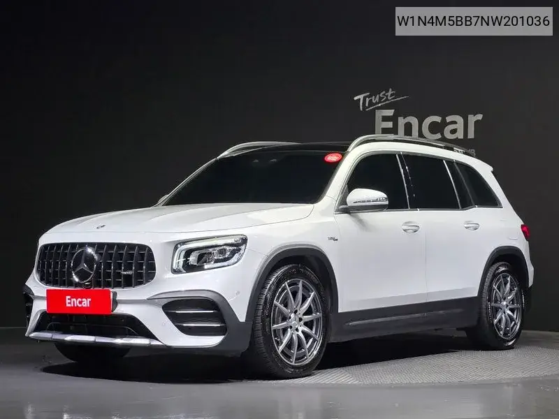 Glb-Class X247 Amg Glb35 4Matic VIN: W1N4M5BB7NW201036 Lot: 40040531