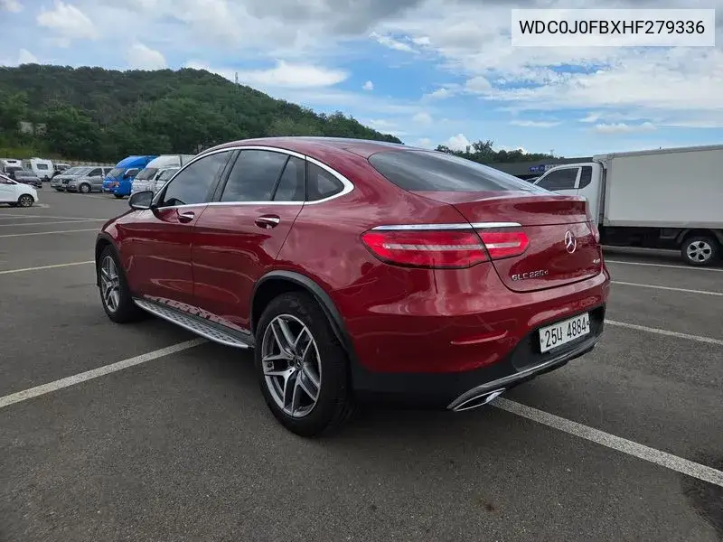 Glc-Class X253 Glc220 D 4Matic Coupe VIN: WDC0J0FBXHF279336 Lot: 39977841