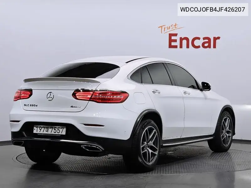 Glc-Class X253 Glc220 D 4Matic Coupe VIN: WDCOJOFB4JF426207 Lot: 39965742