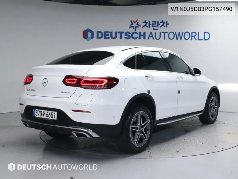 Glc-Class X253 Glc300E 4Matic Coupe VIN: W1N0J5DB3PG157490 Lot: 39631165