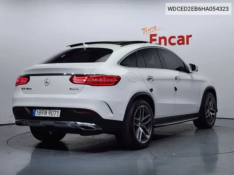 Gle-Class W166 Gle350 D 4Matic Coupe VIN: WDCED2EB6HA054323 Lot: 39375584