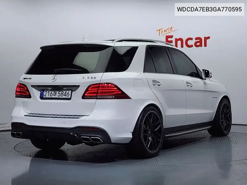 Gle-Class W166 Amg Gle63 4Matic VIN: WDCDA7EB3GA770595 Lot: 39480785