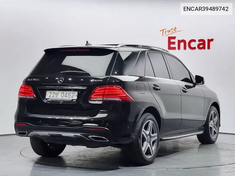 Gle-Class W166 Gle350 D 4Matic VIN: ENCAR39489742 Lot: 39489742