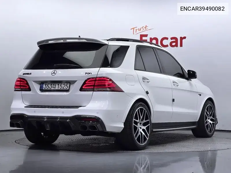 Gle-Class W166 Amg Gle63 4Matic VIN: ENCAR39490082 Lot: 39490082