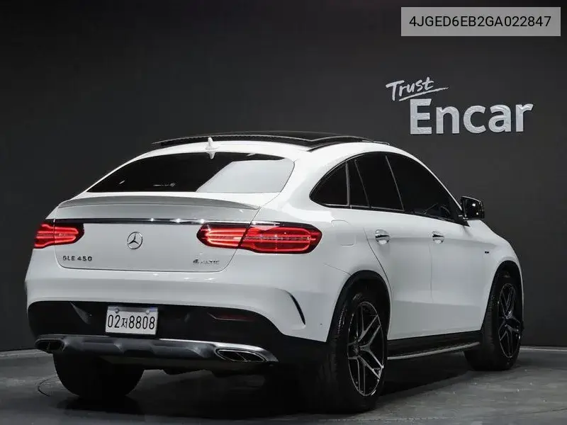 Gle-Class W166 Gle450 4Matic Coupe VIN: 4JGED6EB2GA022847 Lot: 39562104