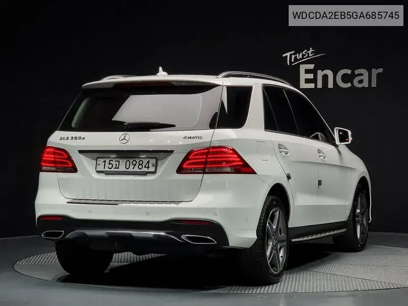 Gle-Class W166 Gle350 D 4Matic VIN: WDCDA2EB5GA685745 Lot: 39590660