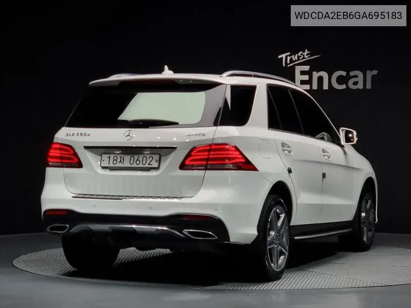 Gle-Class W166 Gle350 D 4Matic VIN: WDCDA2EB6GA695183 Lot: 39644978