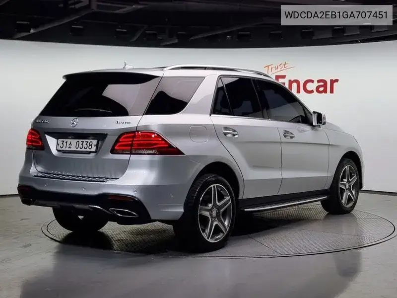 Gle-Class W166 Gle350 D 4Matic VIN: WDCDA2EB1GA707451 Lot: 39654355