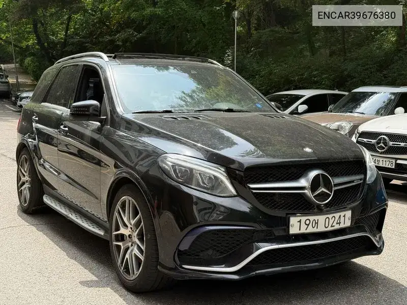Gle-Class W166 Amg Gle63 4Matic VIN: ENCAR39676380 Lot: 39676380