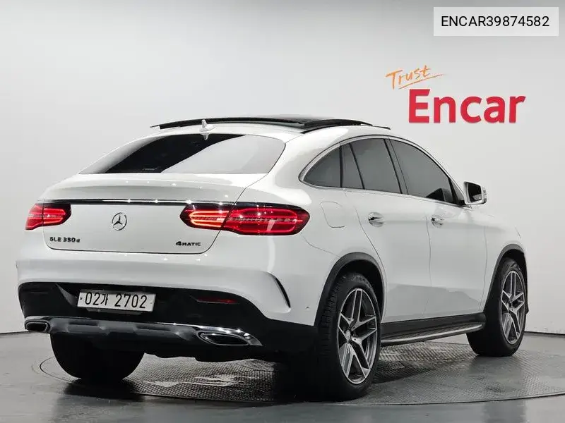 Gle-Class W166 Gle350 D 4Matic Coupe VIN: ENCAR39874582 Lot: 39874582