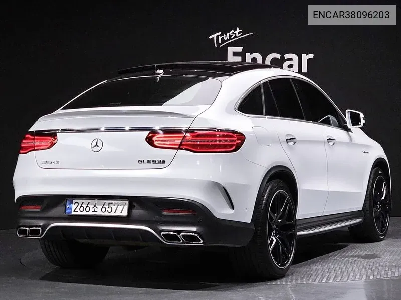 Mercedes Gle-Class W166 Amg Gle63 S 4Matic Coupe VIN: ENCAR38096203 Lot: 38096203