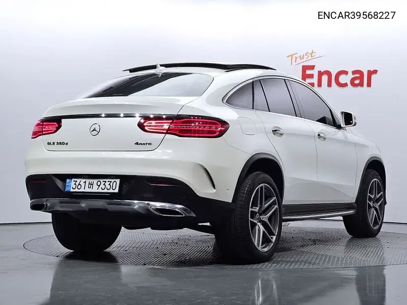 Gle-Class W166 Gle350 D 4Matic Coupe VIN: ENCAR39568227 Lot: 39568227