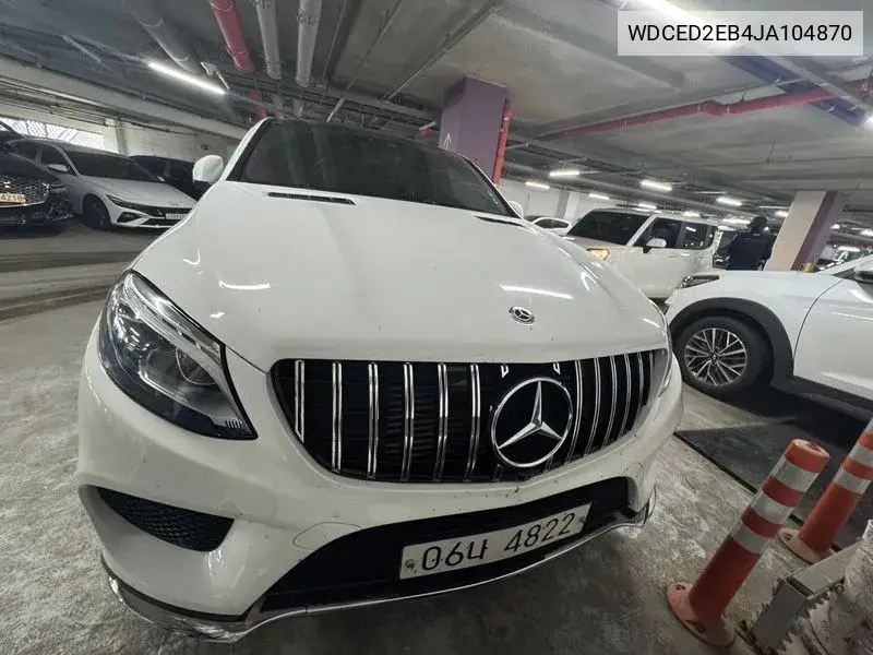 Gle-Class W166 Gle350 D 4Matic Coupe VIN: WDCED2EB4JA104870 Lot: 39633145