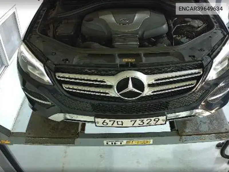 Gle-Class W166 Gle350 D 4Matic VIN: ENCAR39649634 Lot: 39649634