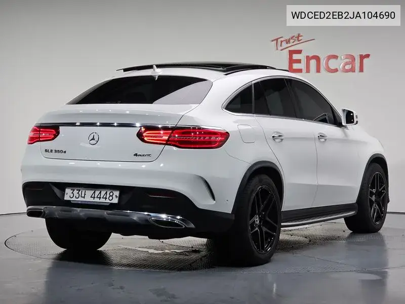 Gle-Class W166 Gle350 D 4Matic Coupe VIN: WDCED2EB2JA104690 Lot: 39678076