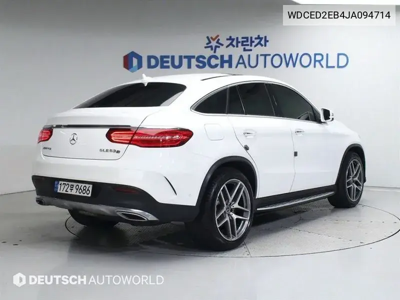 Gle-Class W166 Gle350 D 4Matic Coupe VIN: WDCED2EB4JA094714 Lot: 39752219
