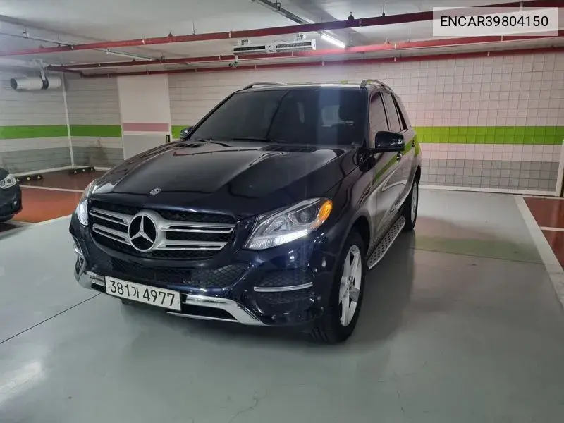 Gle-Class W166 Gle350 4Matic VIN: ENCAR39804150 Lot: 39804150