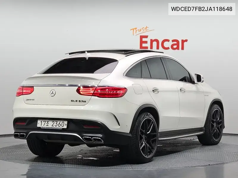 Gle-Class W166 Amg Gle63 S 4Matic Coupe VIN: WDCED7FB2JA118648 Lot: 39933375
