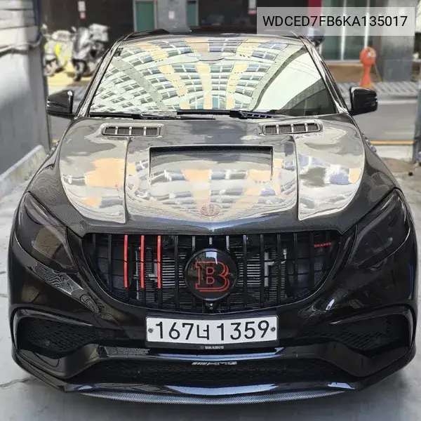 Gle-Class W166 Amg Gle63 S 4Matic Coupe VIN: WDCED7FB6KA135017 Lot: 39963371