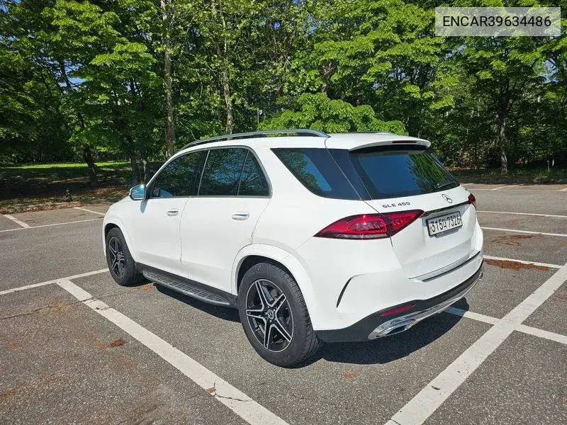 Gle-Class W167 Gle450 4Matic VIN: ENCAR39634486 Lot: 39634486