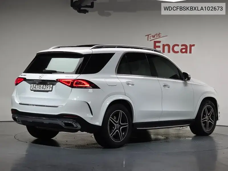 Gle-Class W167 Gle450 4Matic VIN: WDCFBSKBXLA102673 Lot: 39946935
