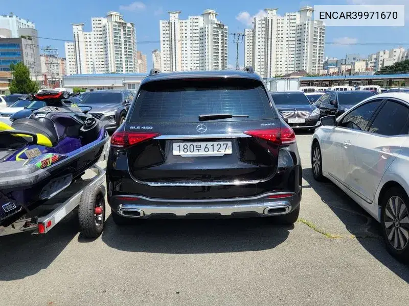 Gle-Class W167 Gle450 4Matic VIN: ENCAR39971670 Lot: 39971670