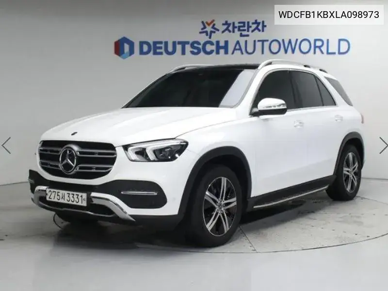 Gle-Class W167 Gle300D 4Matic VIN: WDCFB1KBXLA098973 Lot: 40125251