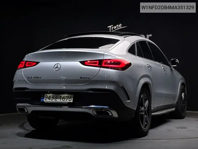 Gle-Class W167 Gle400D 4Matic Coupe VIN: W1NFD2DB4MA351329 Lot: 39921834