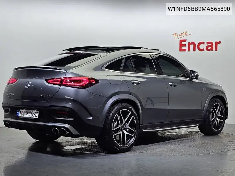 Gle-Class W167 Amg Gle53 4Matic+ Coupe VIN: W1NFD6BB9MA565890 Lot: 39961442