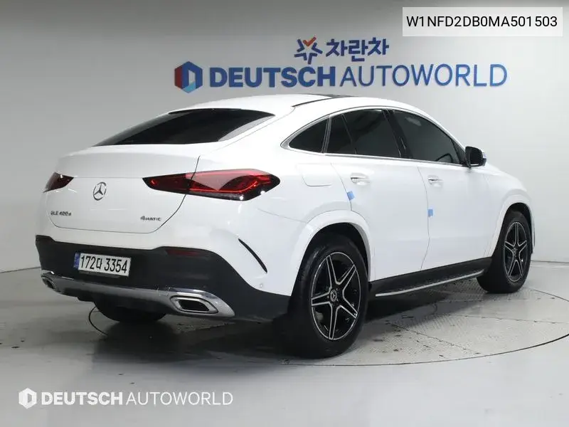 Gle-Class W167 Gle400D 4Matic Coupe VIN: W1NFD2DB0MA501503 Lot: 40155875