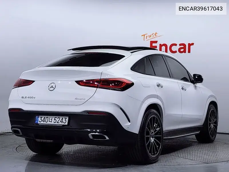Gle-Class W167 Gle400D 4Matic Coupe VIN: ENCAR39617043 Lot: 39617043
