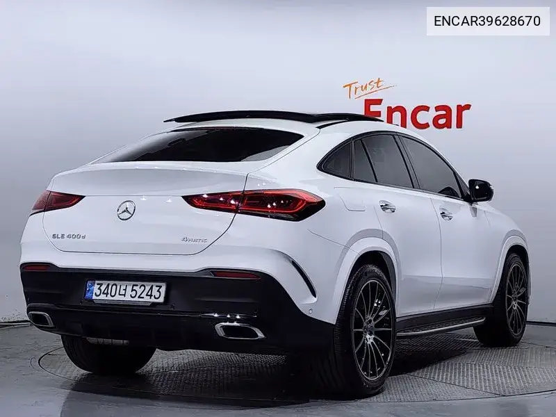 Gle-Class W167 Gle400D 4Matic Coupe VIN: ENCAR39628670 Lot: 39628670