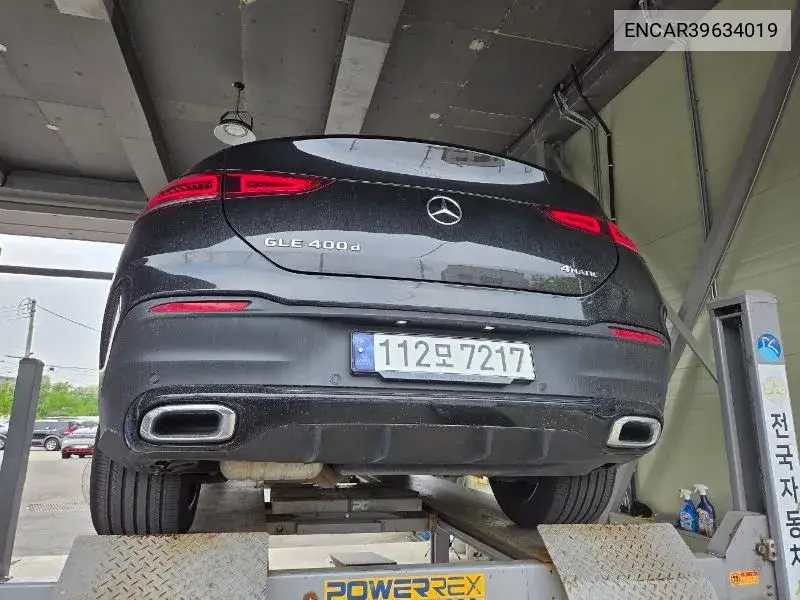 Gle-Class W167 Gle400D 4Matic Coupe VIN: ENCAR39634019 Lot: 39634019