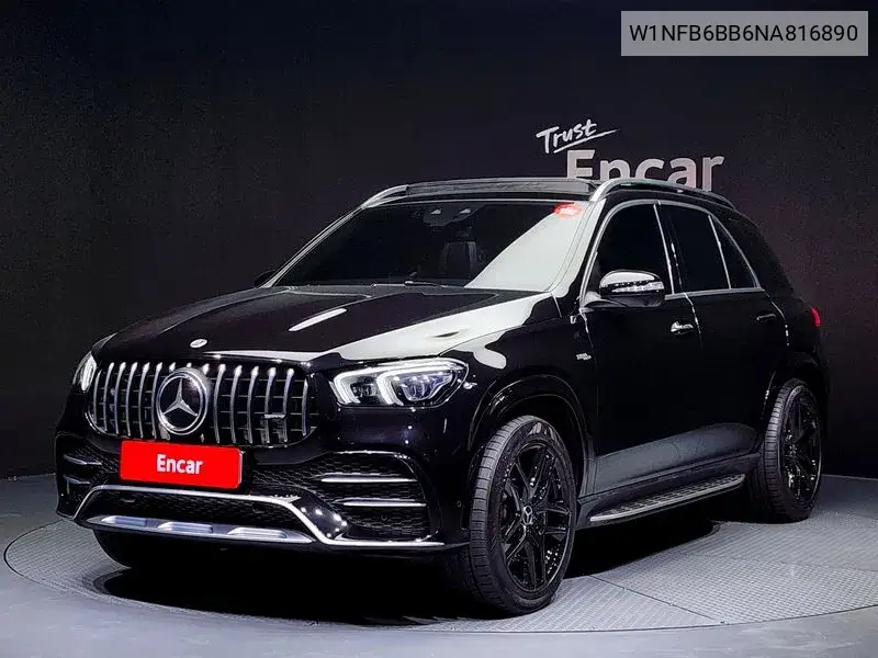 Gle-Class W167 Amg Gle53 4Matic+ VIN: W1NFB6BB6NA816890 Lot: 39964735
