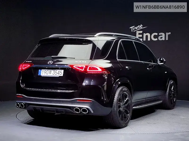 Gle-Class W167 Amg Gle53 4Matic+ VIN: W1NFB6BB6NA816890 Lot: 39964735