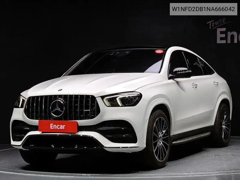 Gle-Class W167 Gle400D 4Matic Coupe VIN: W1NFD2DB1NA666042 Lot: 39979323