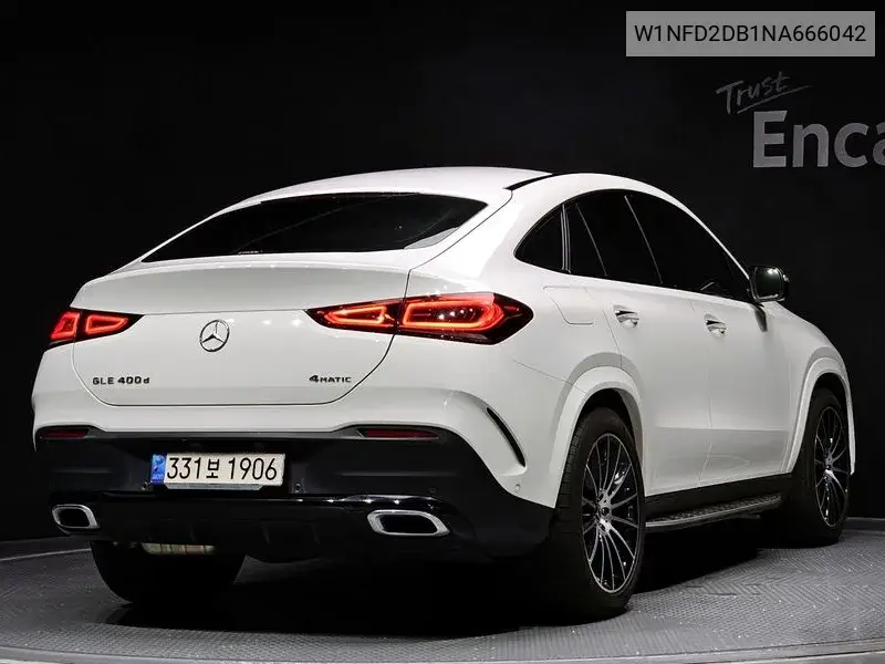 Gle-Class W167 Gle400D 4Matic Coupe VIN: W1NFD2DB1NA666042 Lot: 39979323