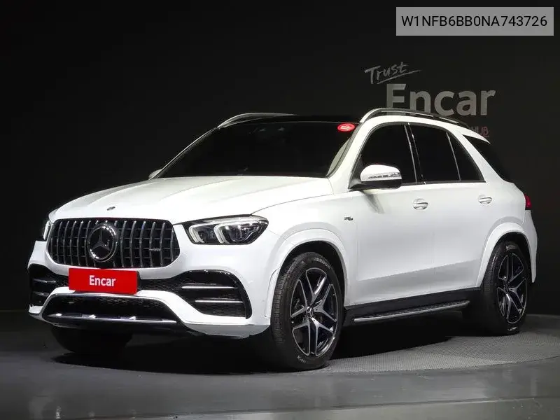 Gle-Class W167 Amg Gle53 4Matic+ VIN: W1NFB6BB0NA743726 Lot: 40094448