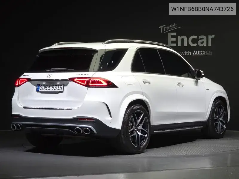 Gle-Class W167 Amg Gle53 4Matic+ VIN: W1NFB6BB0NA743726 Lot: 40094448