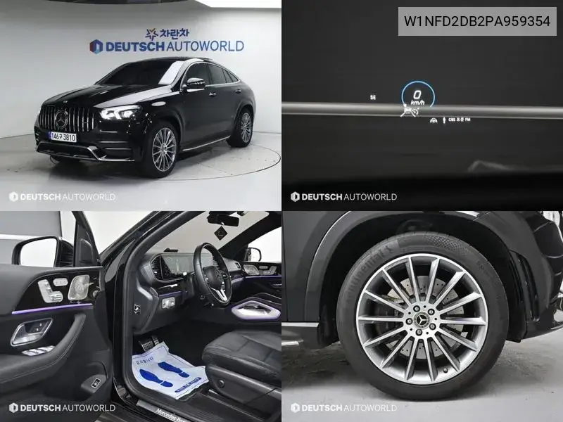 Gle-Class W167 Gle400D 4Matic Coupe VIN: W1NFD2DB2PA959354 Lot: 39631473