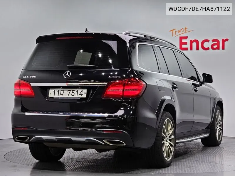 Gls-Class X166Gls500 4Matic VIN: WDCDF7DE7HA871122 Lot: 38130772