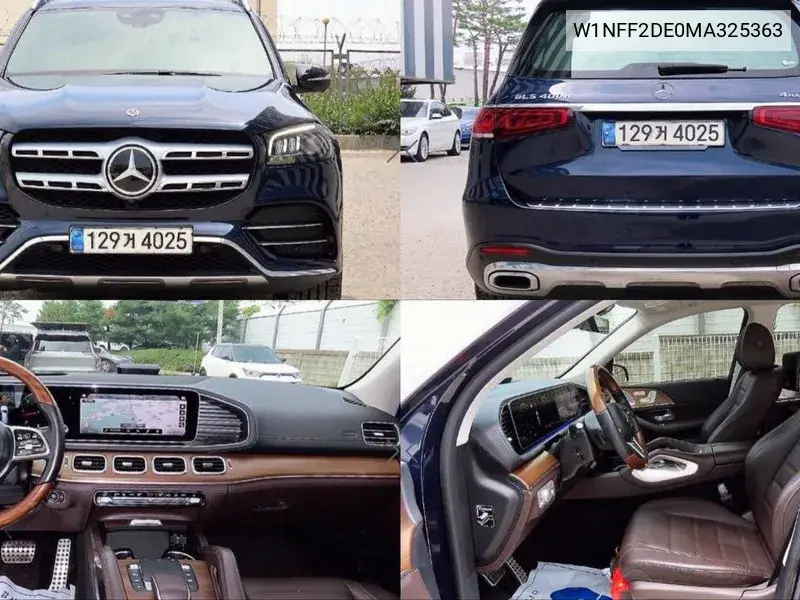 Gls-Class X167 Gls400D 4Matic VIN: W1NFF2DE0MA325363 Lot: 39968812