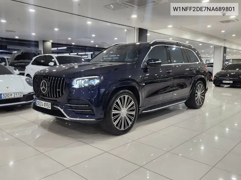 Gls-Class X167 Gls400D 4Matic VIN: W1NFF2DE7NA689801 Lot: 39565416