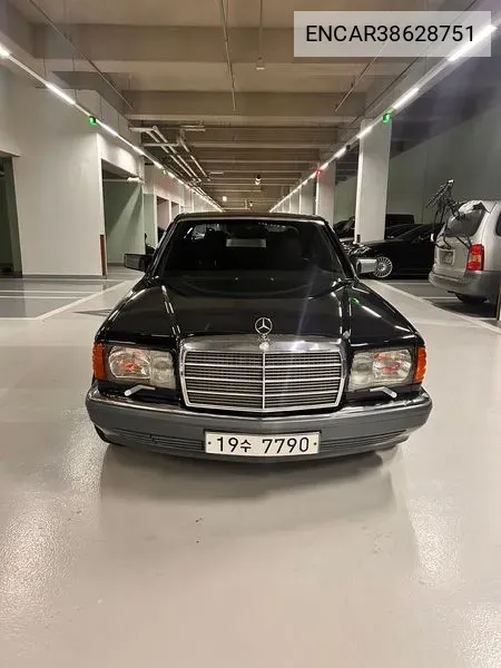 Benz Sel/Sec 300Sel W126 VIN: ENCAR38628751 Lot: 38628751
