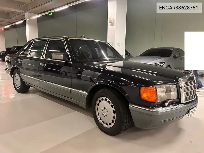 Benz Sel/Sec 300Sel W126 VIN: ENCAR38628751 Lot: 38628751