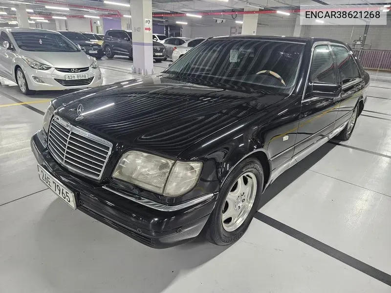 S-Class S600L W140 VIN: ENCAR38621268 Lot: 38621268