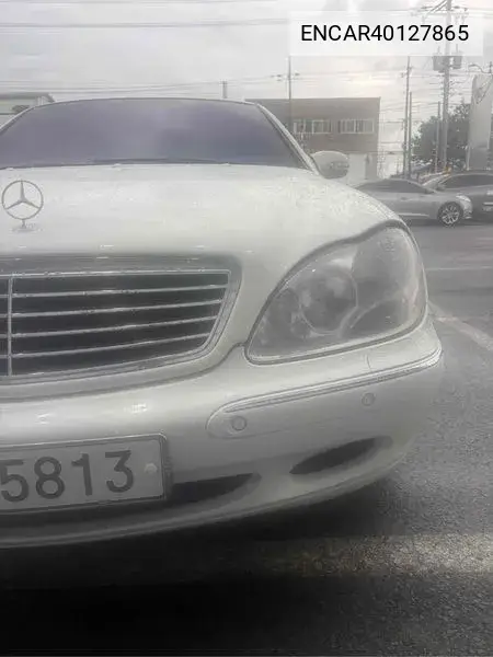 S-Class S320 W220 VIN: ENCAR40127865 Lot: 40127865