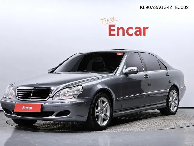 S-Class S500L W220 VIN: KL90A3AGG4Z1EJ002 Lot: 39016075