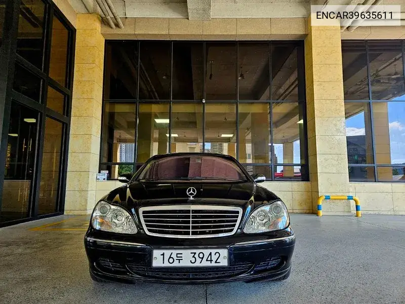S-Class S500 W220 VIN: ENCAR39635611 Lot: 39635611