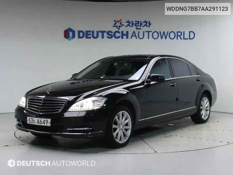 S-Class W221 S500L VIN: WDDNG7BB7AA291123 Lot: 39916106